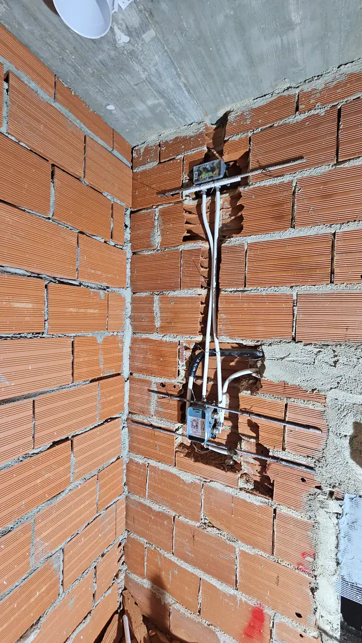 Misturadora de duche encastrada