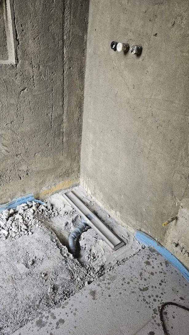Ralo linear assente na betonilha